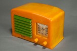 Fada Catalin 53 / 5F50 Radio in Yellow + Green